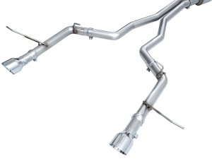 Dodge Durango Performance Exhaust - AWE Tuning - Track Edition + Cat Back - Chrome Silver - `11-`24